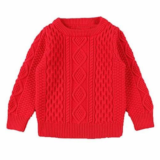 ZODOF Suéter de Color sólido para niños Niños Baby Girl Boy Jersey