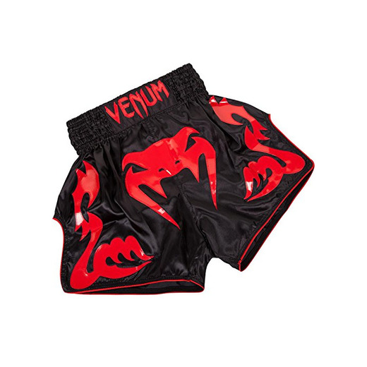 Venum Bangkok Inferno - Pantalones cortos de Muay Thai, Hombre , Negro