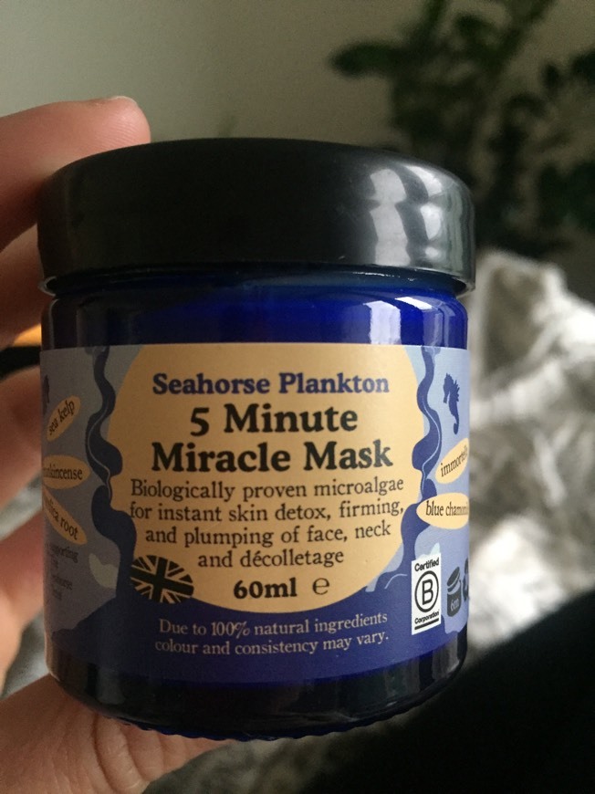 Product Beauty Kitchen Seahorse Plankton 5 Minute Miracle Mask