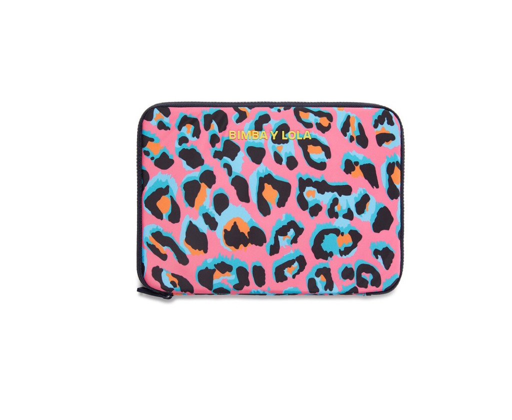 Product Funda IPad Leopard fucsia