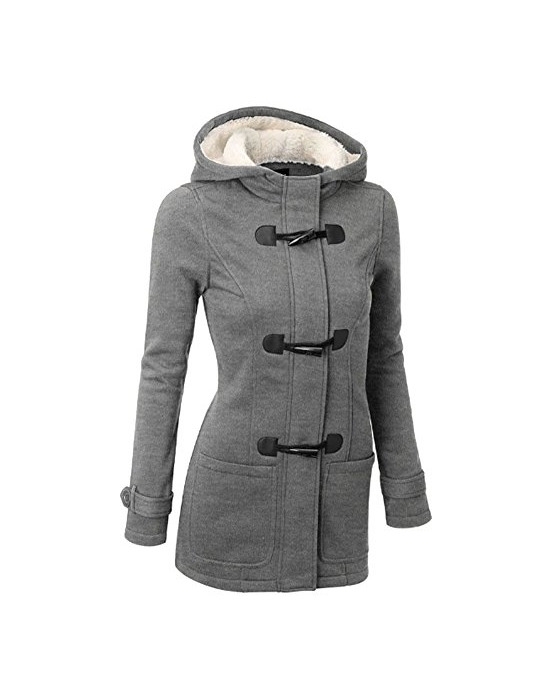 Moda Mujer Invierno Abrigo Casual Sudadera con Capucha Chaqueta de Capa Jacket Parka