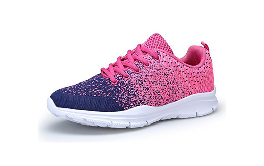DAFENP Zapatillas Running Hombre Mujer Zapatos Deporte para Correr Trail Fitness Sneakers