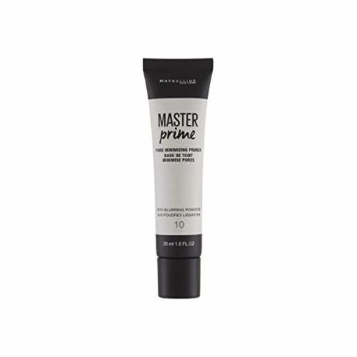 Maybelline Prebase Maquillaje Master Prime Tono 10 Minimizador de Poros