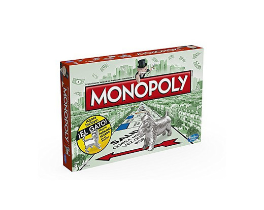 Monopoly Hasbro Gaming - Juego de mesa clásico, versión española