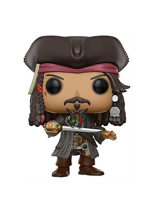 Funko - POP! Vinilo Colección Piratas del Caribe - Figura Jack Sparrow
