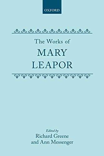 Libro [The Works of Mary Leapor]