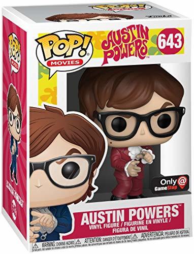 Products Austin Powers Pop! Movies Vinyl Figure Austin Powers Red Suit GameStop Exclusive