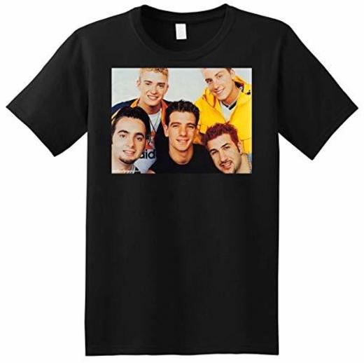 Dafony Poster CD Justin Timberlake Camiseta Casual de algodón para Hombre Camiseta