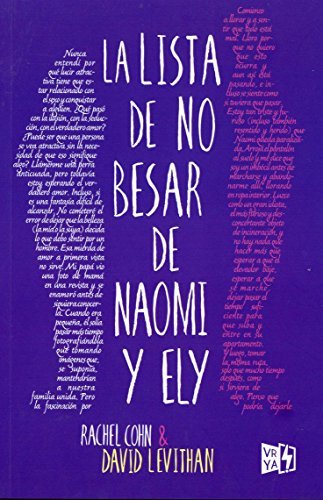 Book La Lista de No Besar de Naomi y Ely