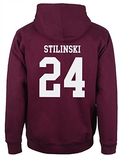 Moda Beacon Hills Stilinski Lahey Lacrosse Mccall Sudadera de lacrosse con capucha Stilinski