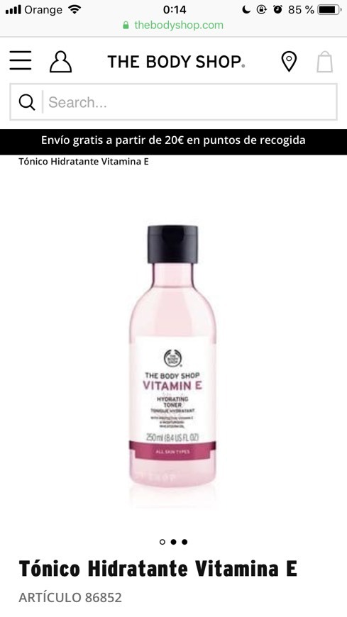 Productos Tónico Vitamina E