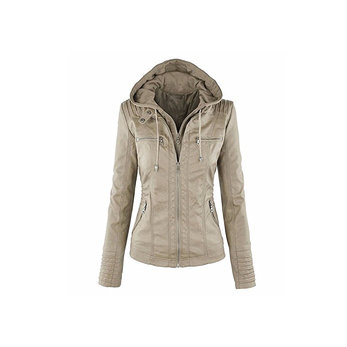 Moda Minetom Mujer Invierno Cremallera Jackets Chaquetas Deportiva Cuero Moto Cazadoras Imitacion Piel