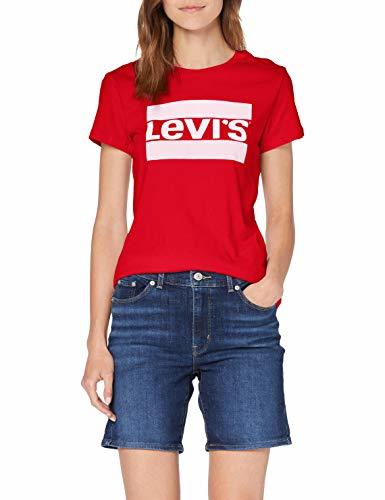 Moda Levi's The Perfect Tee, Camiseta, Mujer, Rojo