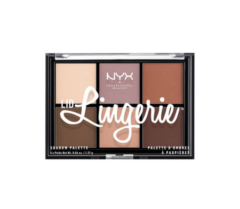 Producto NYX Paleta de sombras Lid lingerie shadow palette 