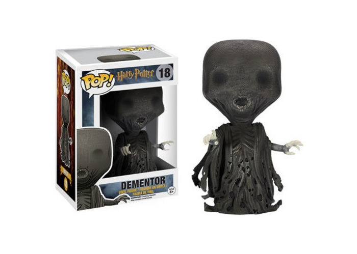 Game Funko-6571 Dementor Figura de Vinilo, colección de Pop, seria Harry Potter,, Talla