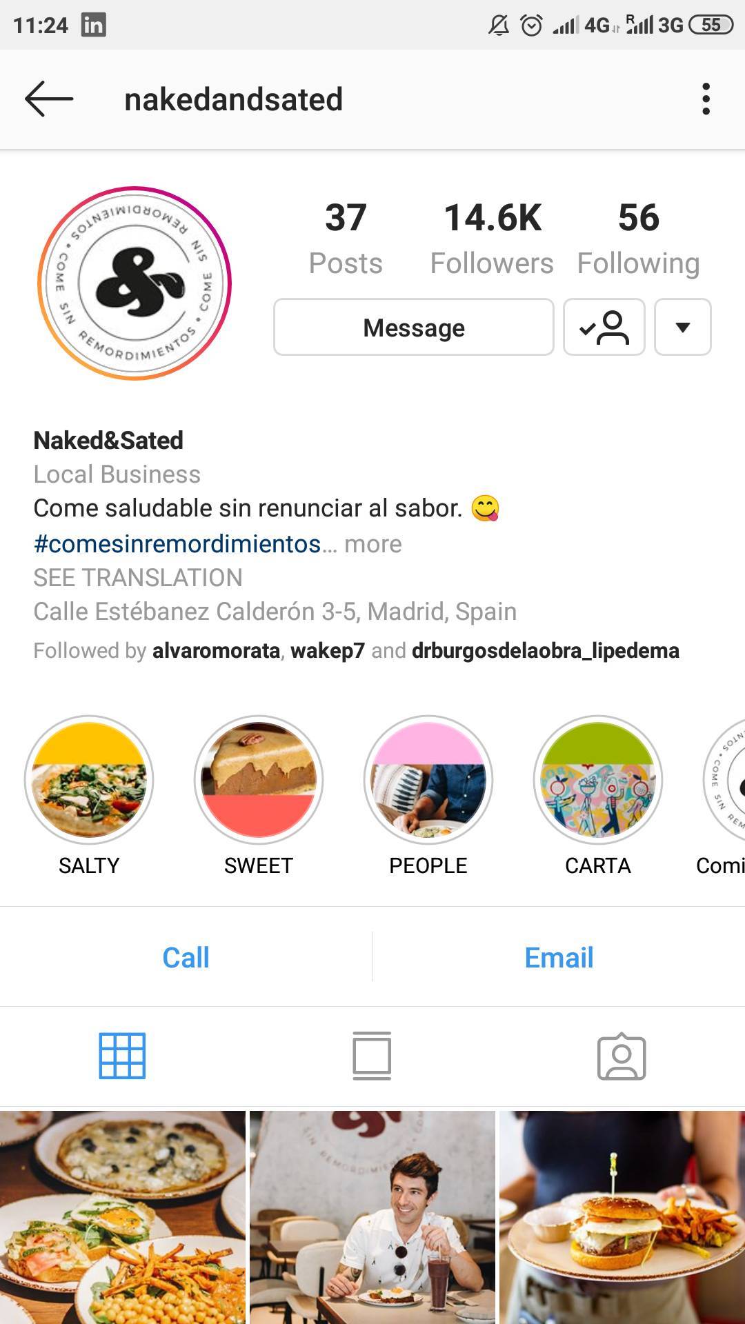 Restaurants Naked&Sated (@nakedandsated) • Instagram photos and videos