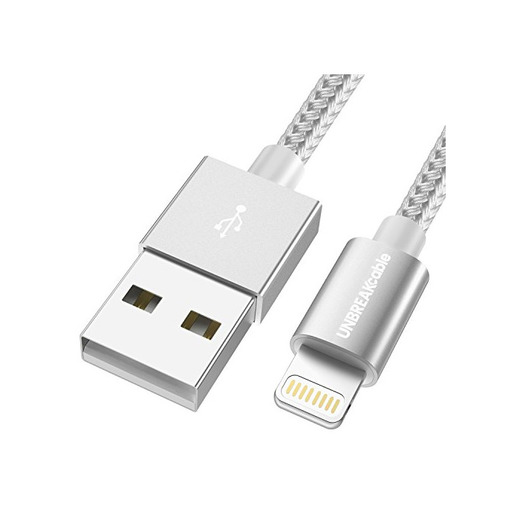 UNBREAKcable Cable iPhone [3.3ft,1m], Cable Lightning [Apple MFi Certificado] Ultra Durable Cargador