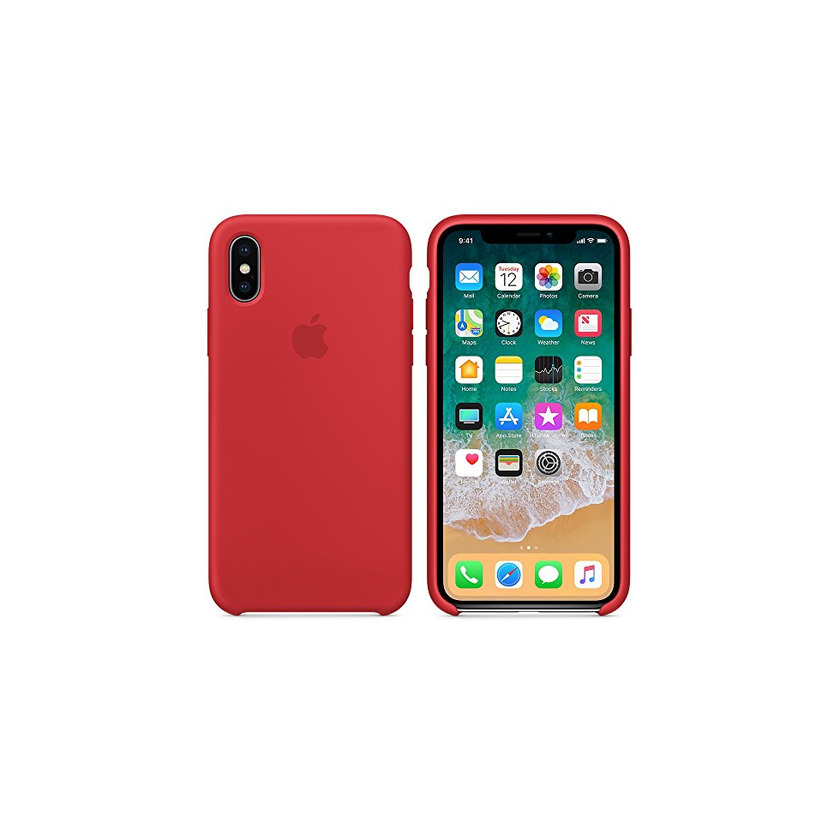 Electronic El último Verano Funda iPhone X, Slim Líquido de Silicona Gel Carcasa