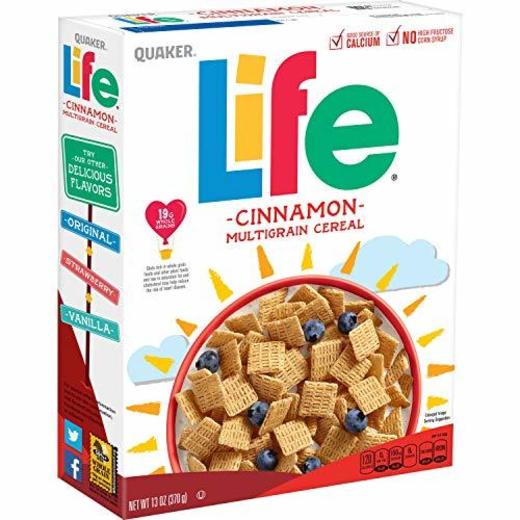 Quaker Cinnamon Life Cereal