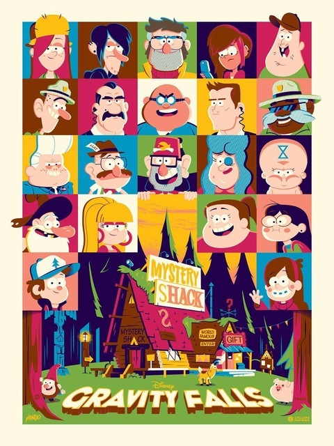 Serie Gravity Falls