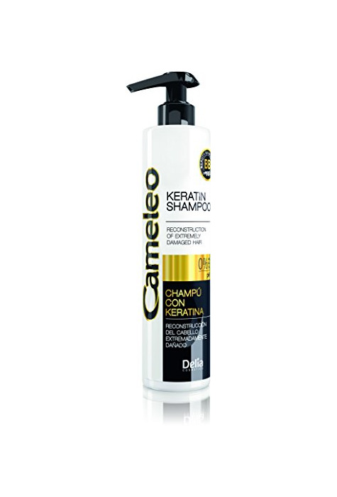 Beauty Cameleo Keratin Shampoo for Reconstruction of Extremely Damaged Hair - 0% Parabens