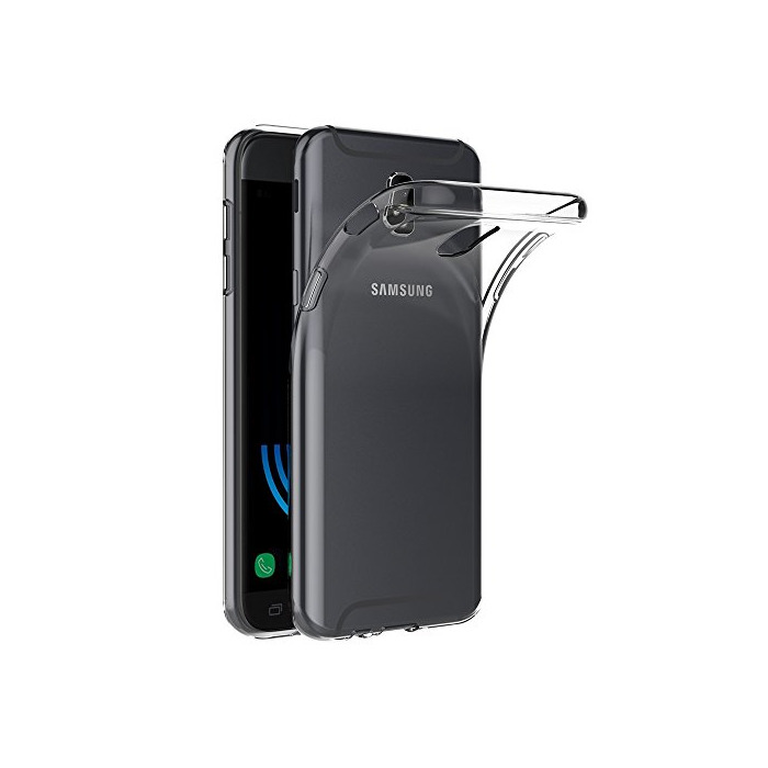 Electrónica AICEK Funda Samsung Galaxy J5 2017, Transparente Silicona Fundas para Samsung J5