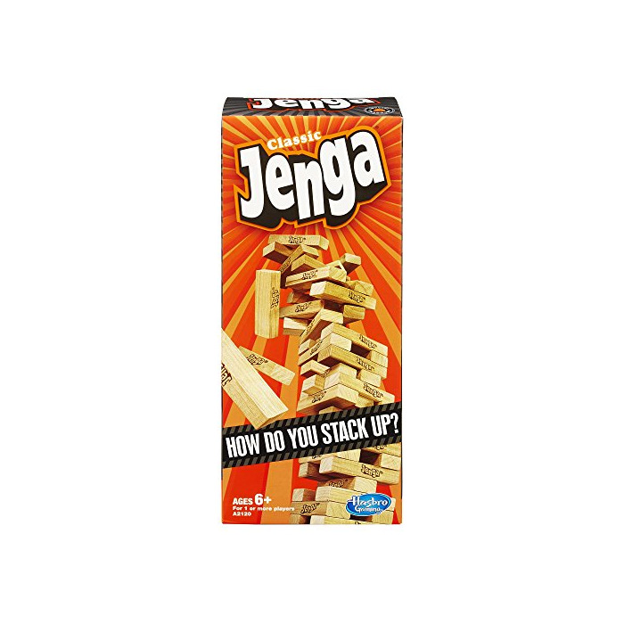 Products Hasbro Gaming - Jenga, Juego de Habilidad