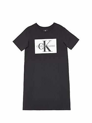 Moda Calvin Klein Vestido Iconic Monogram Mujer Negro S Negro