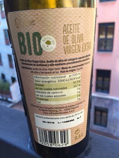 Producto Aceite de oliva olisone ecologico bio de lidl