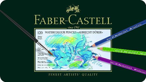 Productos Faber-Castell 117511 - Estuche de metal con 120 ecolápices acuarelables