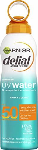 Belleza Garnier Delial Bruma Protectora Refrescante UV Water Cuerpo y Rostro IP50+