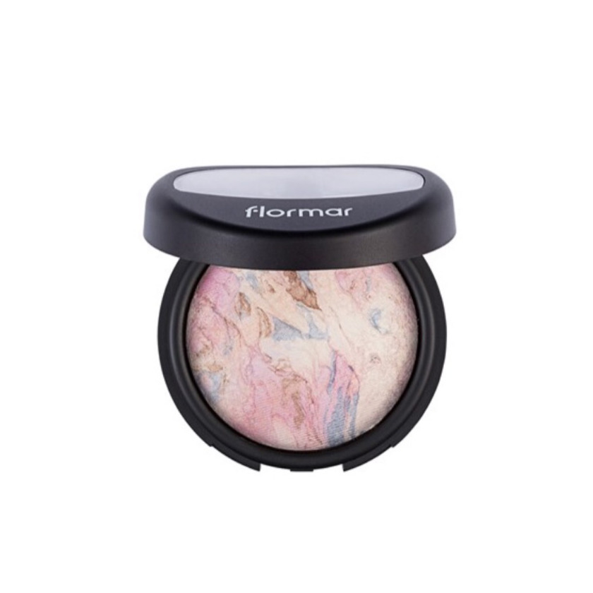 Product Polvos compactos con un poco de iluminador Flormar 