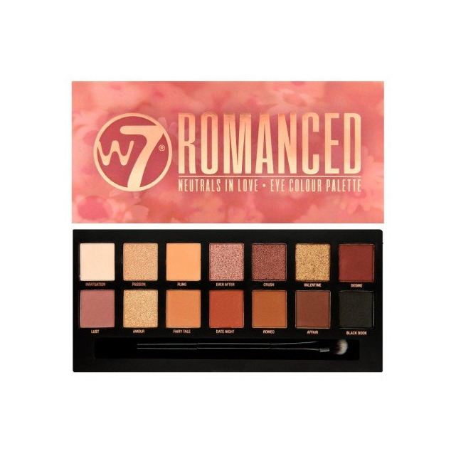 Producto Romanced Paleta de Sombras W7 precio