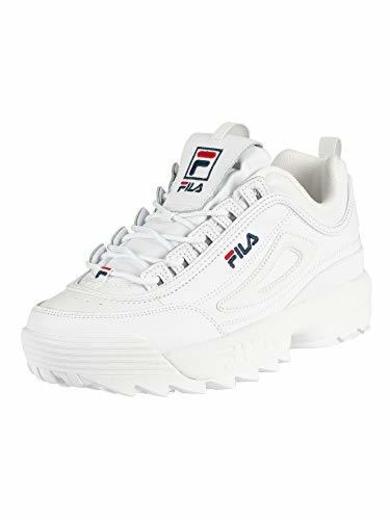 Fila Disruptor II Premium Niña Zapatillas Blanco