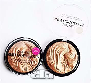 TECHNIC GET GORGEOUS HIGHLIGHTER Shimmer Compact Highlighting Shimmering Powder by Technic