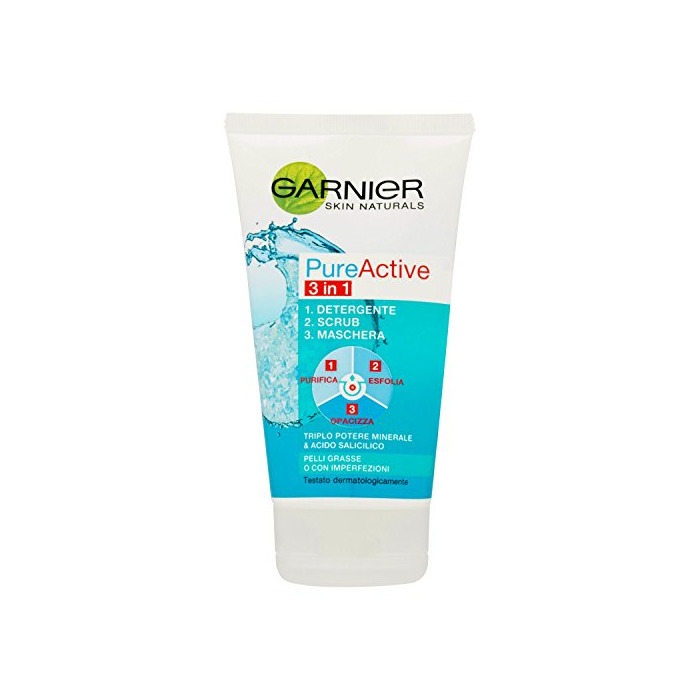 Cleansing Gel Scrub Anti Imperfections 3 In 1 Skin Naturals Well 150