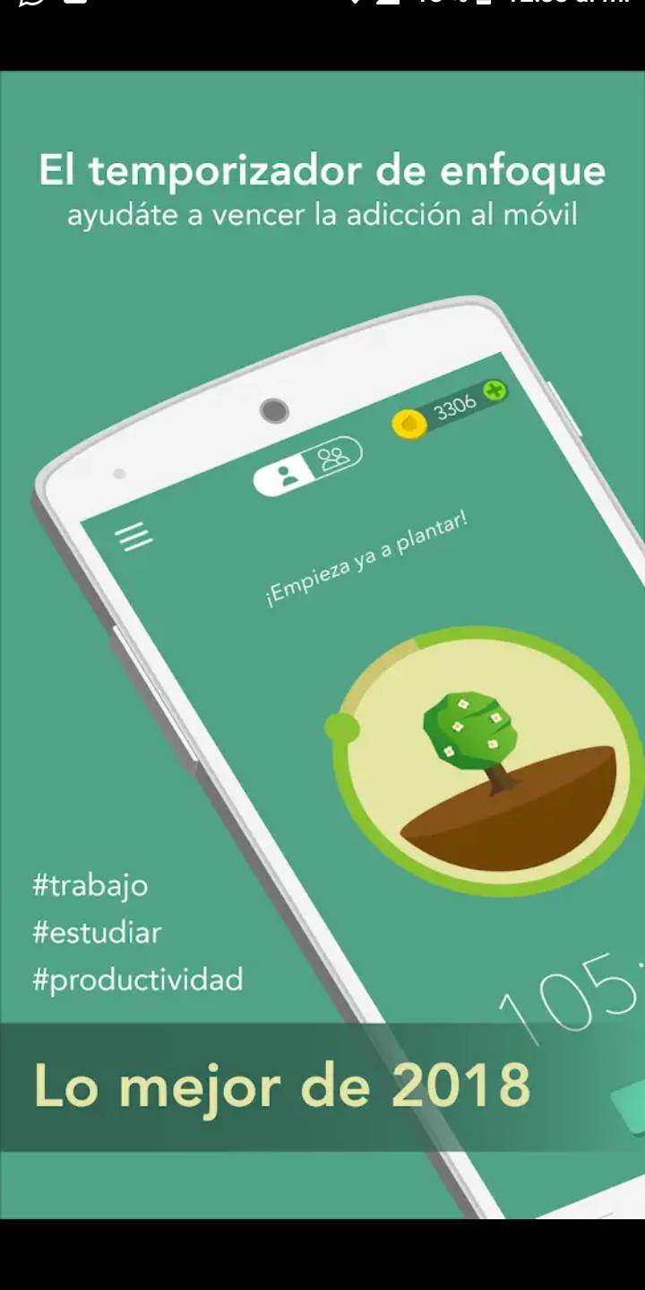 App Forest mantente enfocado