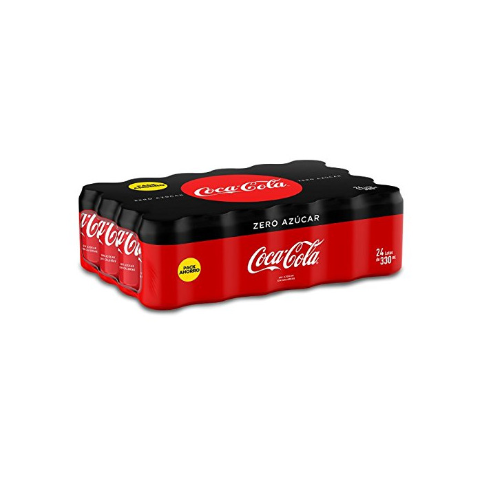 Coca-Cola - Zero, Refresco con gas de cola, 330 ml