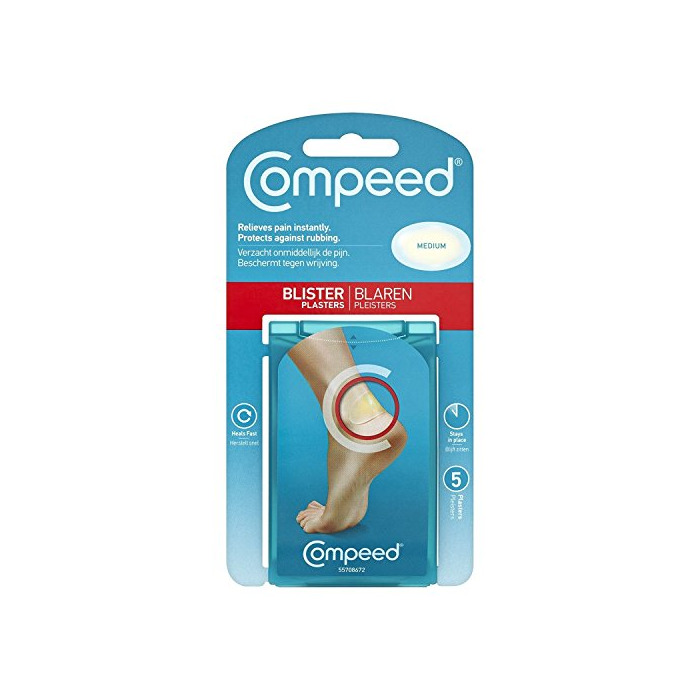 Belleza COMPEED Apósitos Ampollas Mediano 5 uds