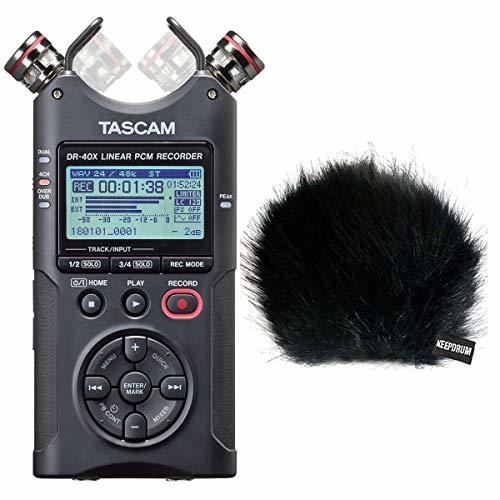 Producto Tascam DR-40X - Grabador de audio estéreo con función de interfaz