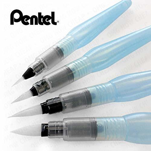 Pentel - Aquash Agua Pincel - 10ml Tanque - "Paquete de 4"