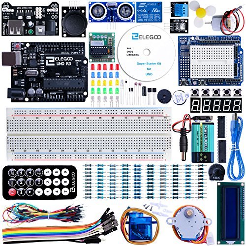 Electronics Elegoo Conjunto Medio de Iniciación a UNO para Arduino con Guías Tutorial