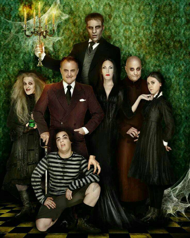 Moda La Familia Addams, una comedia musical de Broadway