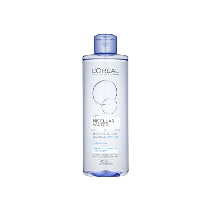 Belleza Agua micelar L 'Oreal Paris para piel sensible