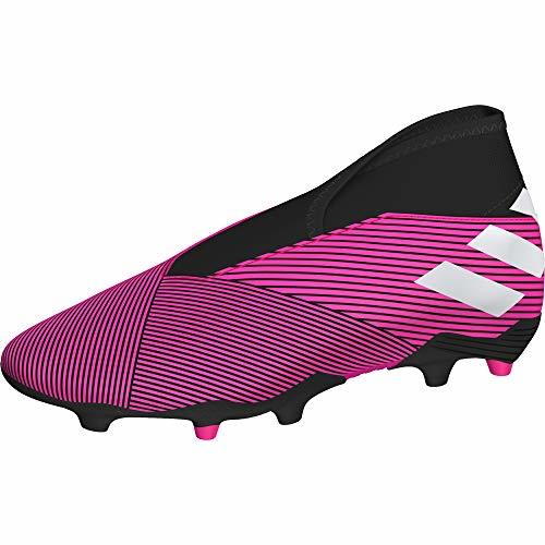 Moda Adidas Nemeziz 19.3 LL FG J, Botas de fútbol para Niños, Rosa