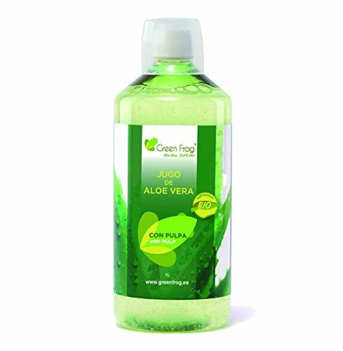 Producto Green Frog Jugo de Aloe Vera Bio Con Pulpa 1L