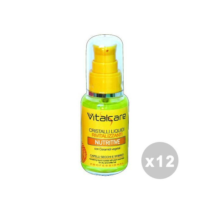 Belleza vitalcare Juego 12 vitalcare cristales líquidos Nutritive revitalizantes 50 ml.