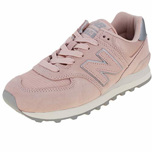 Moda New Balance 574 Sateen Tab, Zapatillas para Mujer, Rosa