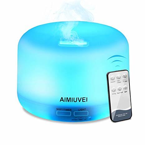 Humidificador Aromaterapia Ultrasónico con Control Remoto