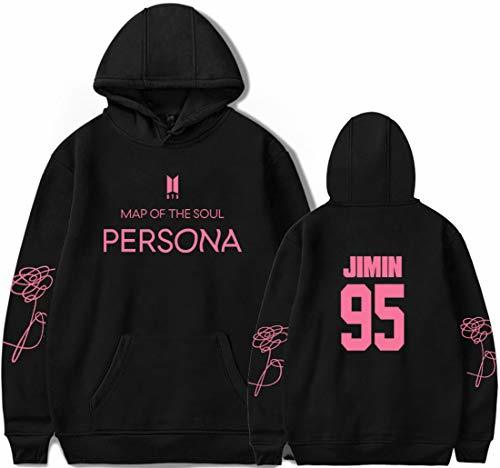 Fashion Eudolah Mujer BTS Suéter con Capucha Map of The Soul Persona Jin